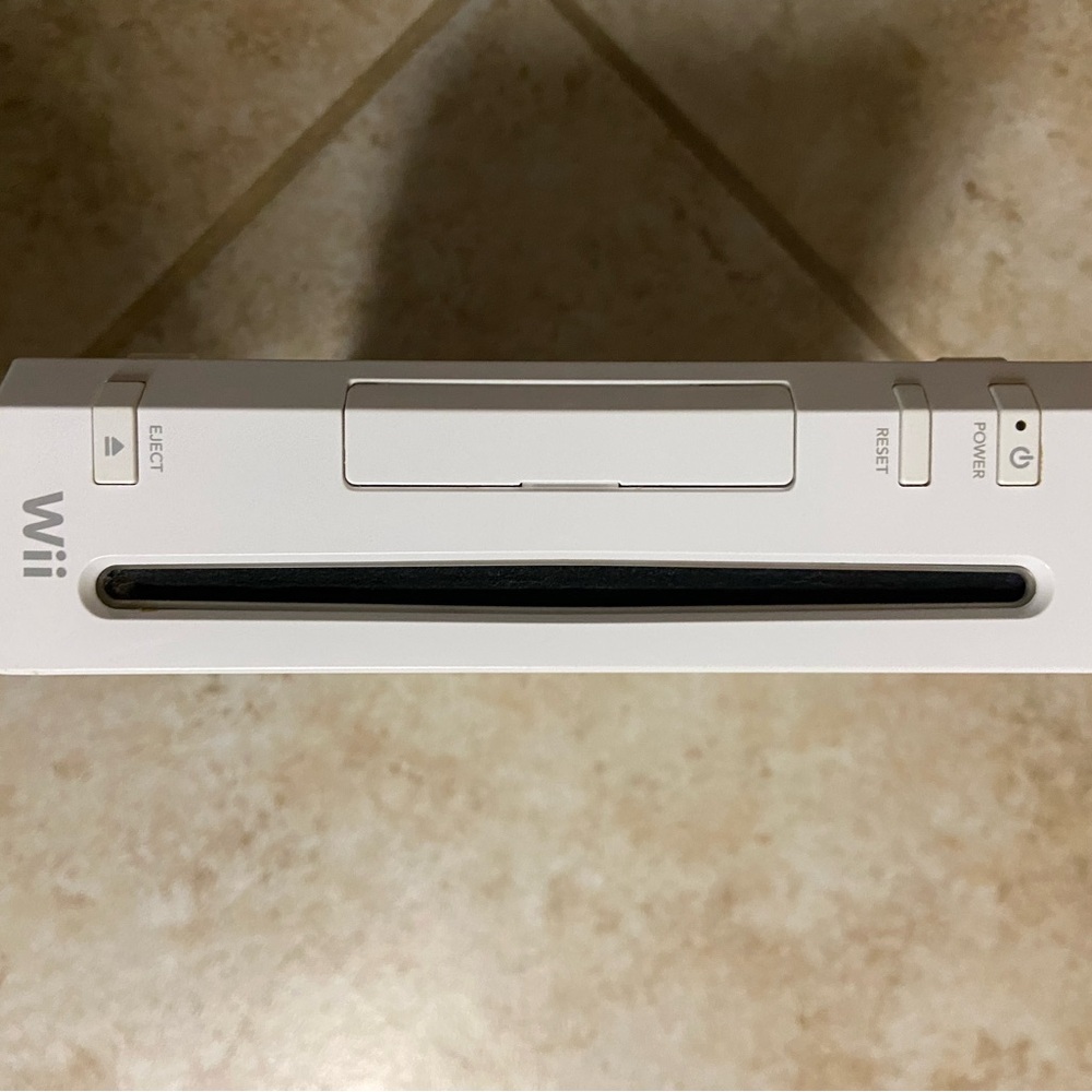 Nintendo Wii Console in White